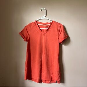 The North Face Orange Shortsleeve Athletic Top